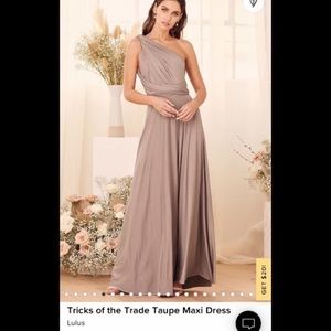 Lulu’s dress in size M - Taupe